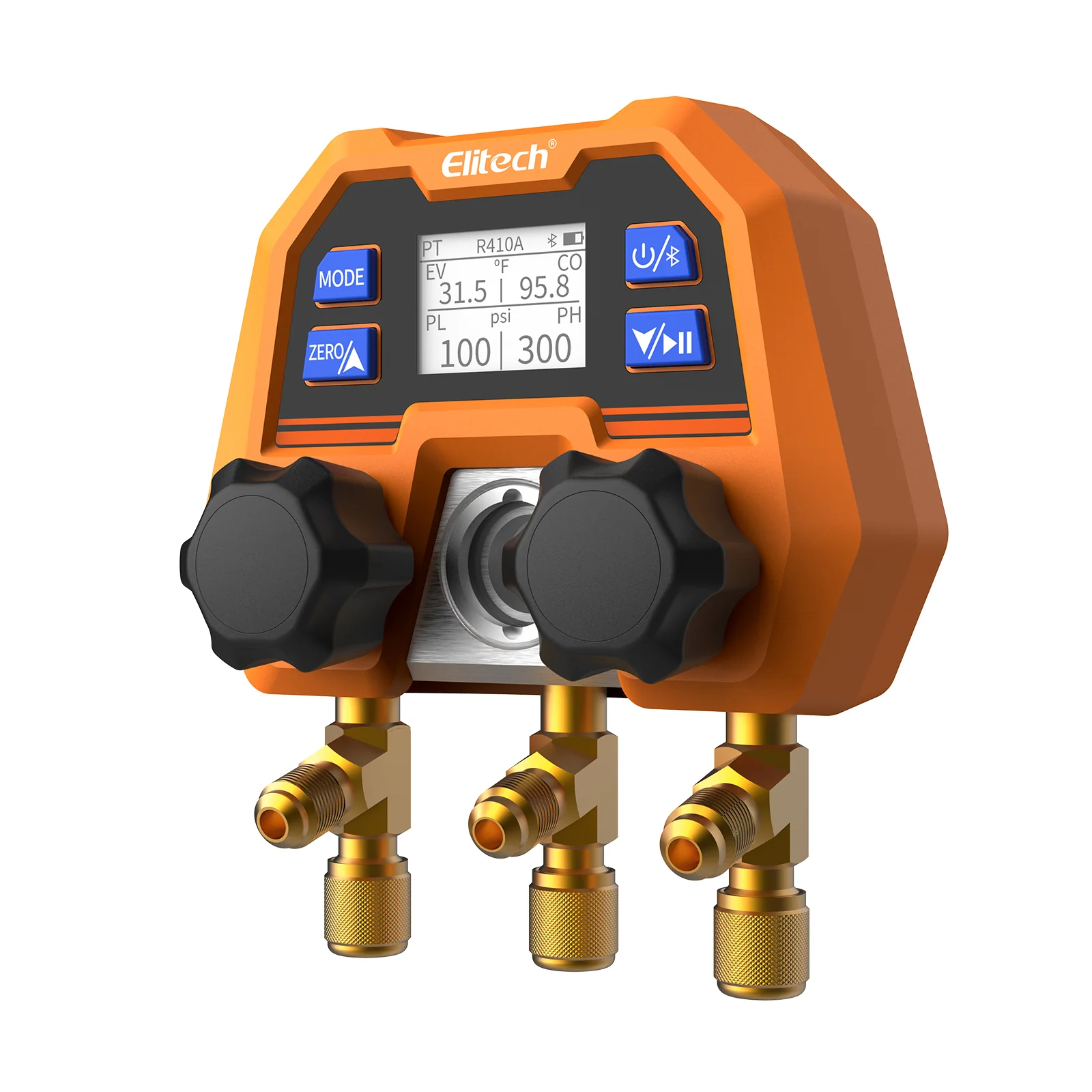 Elitech DMG-4B Digital Manifold Gauge App Control AC Heat Pump Gauges - Image 9