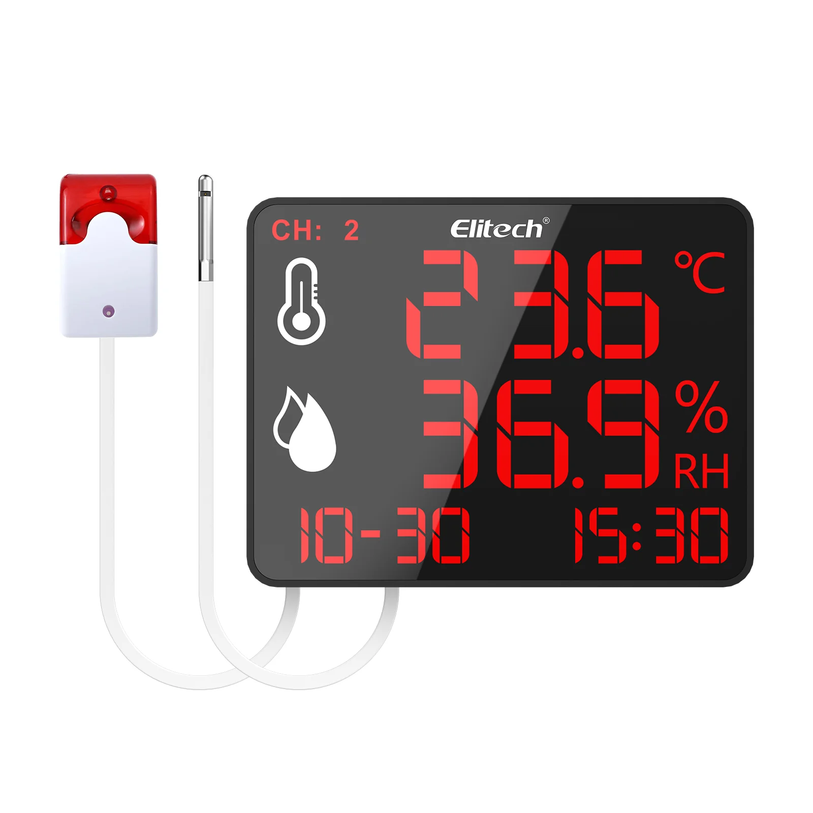 Elitech DR-230 Bluetooth Data Logger High Accuracy Digital Hygrometer Thermometer 30000 Points - Image 8