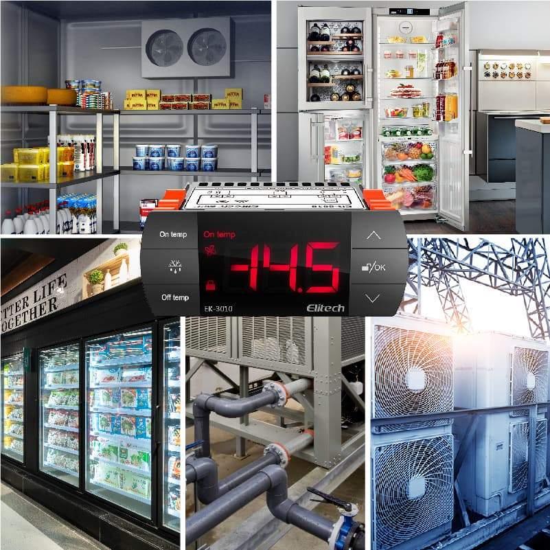 Elitech EK-3010 Digital Temperature Controller, One-way Control Output Heating or Cooling Mode, Touch Key With Temperature Probe Sensor - Image 5