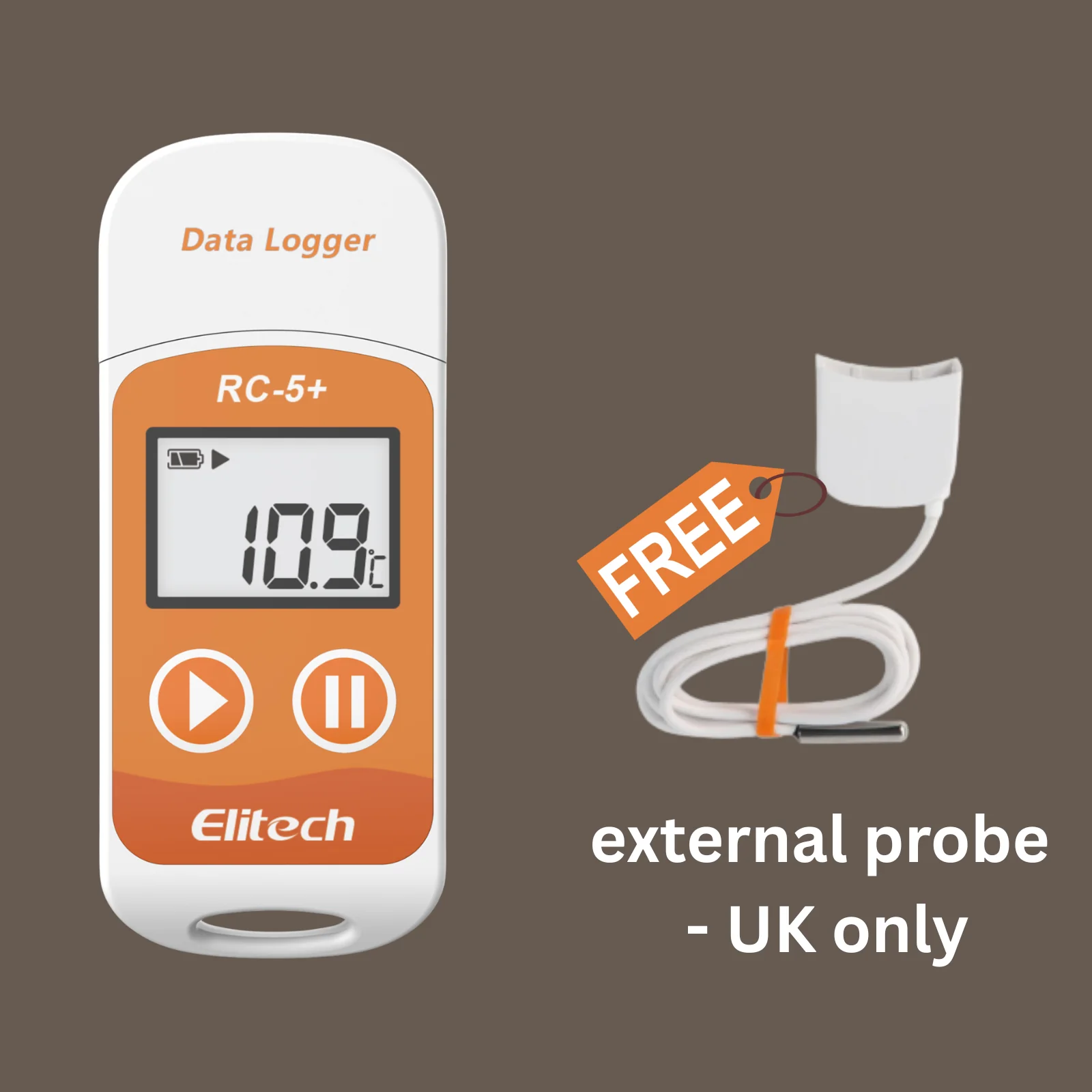 Elitech RC-5+ Temperature Data Logger, PDF USB Temperature Data Recorder, 32000 Points, with Calibration Certified - Image 18