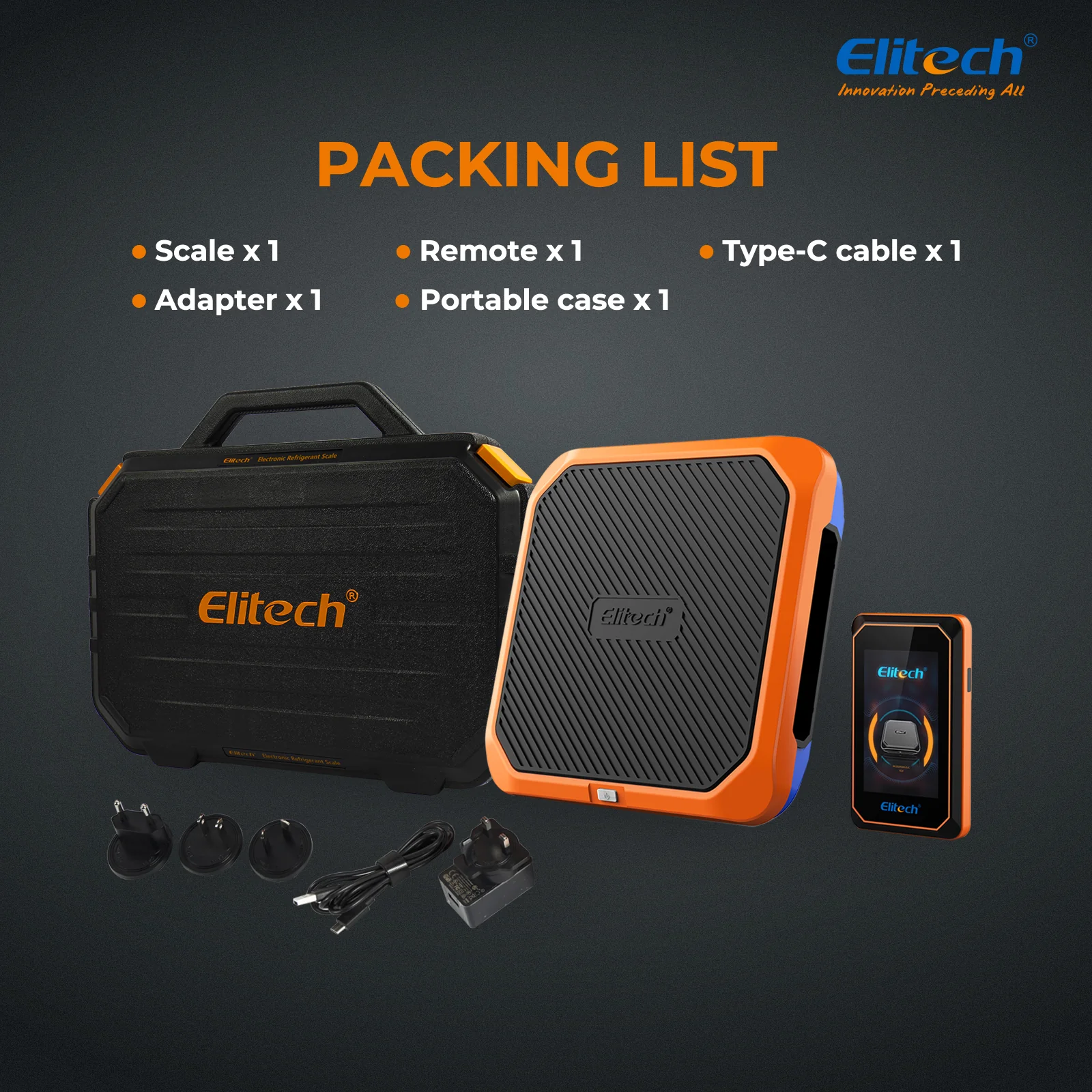 Elitech SRL-100 Refrigerant Heat Pump Scale 220Lbs/100Kg (Magnesium-aluminum alloy base) - Image 7