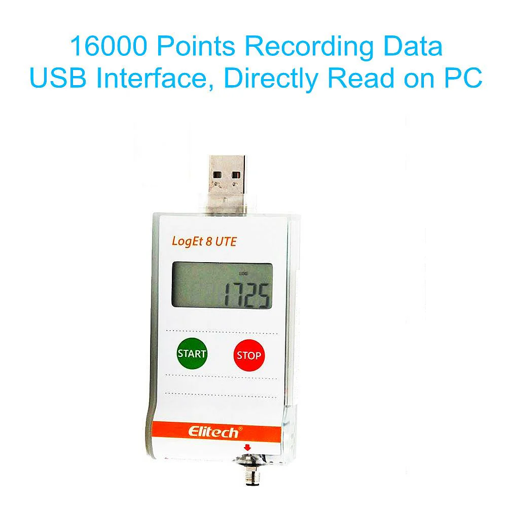 Elitech LogEt 8 UTE Ultra-low Temperature Data Logger -320.8℉~302℉ - Image 3