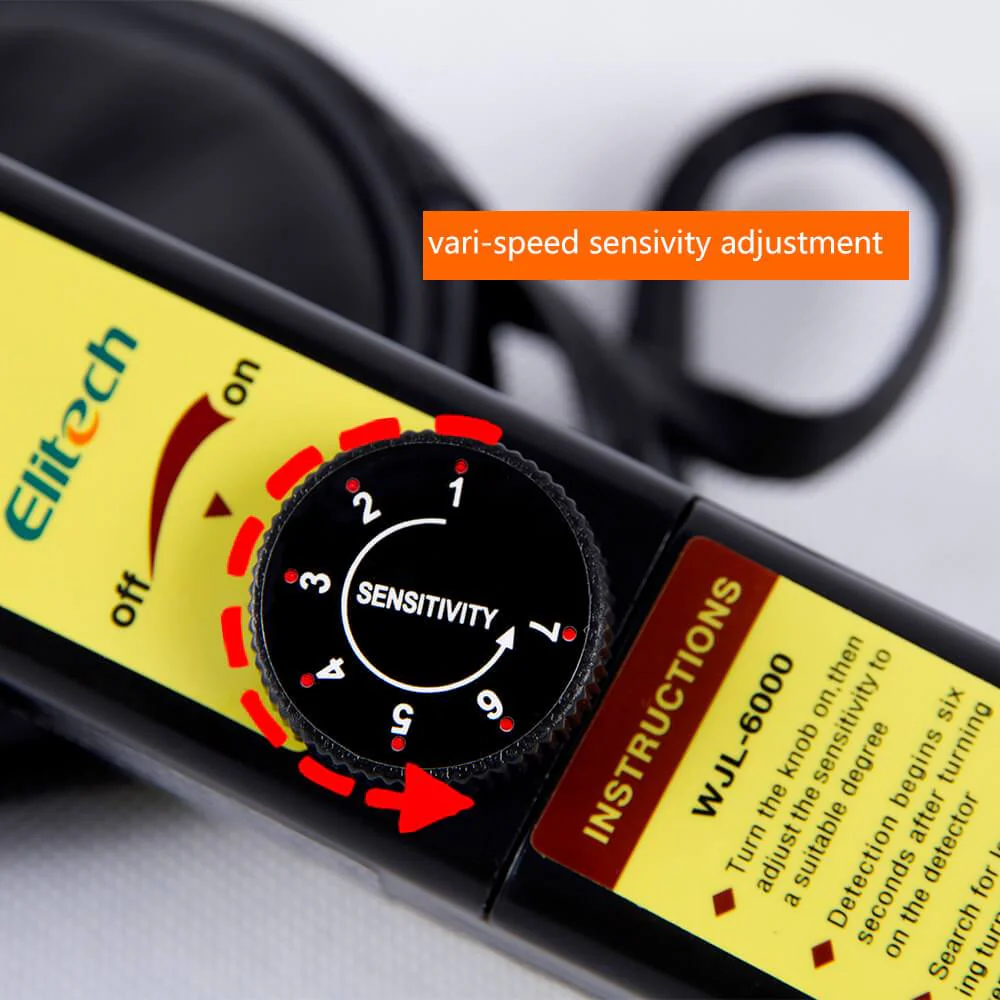 Elitech WJL-6000 Refrigerant Leak Detector Corona Sensor HVAC Halogen Gas Tester - Image 6