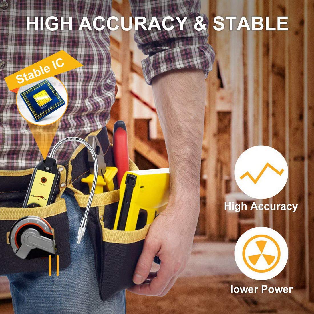 Elitech WJL-6000 Refrigerant Leak Detector Corona Sensor HVAC Halogen Gas Tester - Image 8