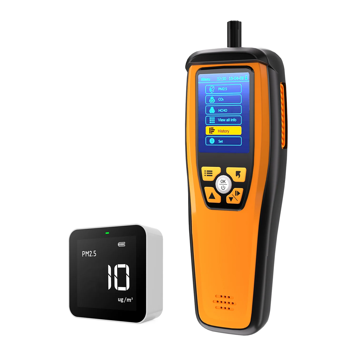 Temtop M2000 2nd CO2 Air Quality Monitor, Air Quality Detector for PM2.5 PM10 Particles CO2 HCHO - Image 9