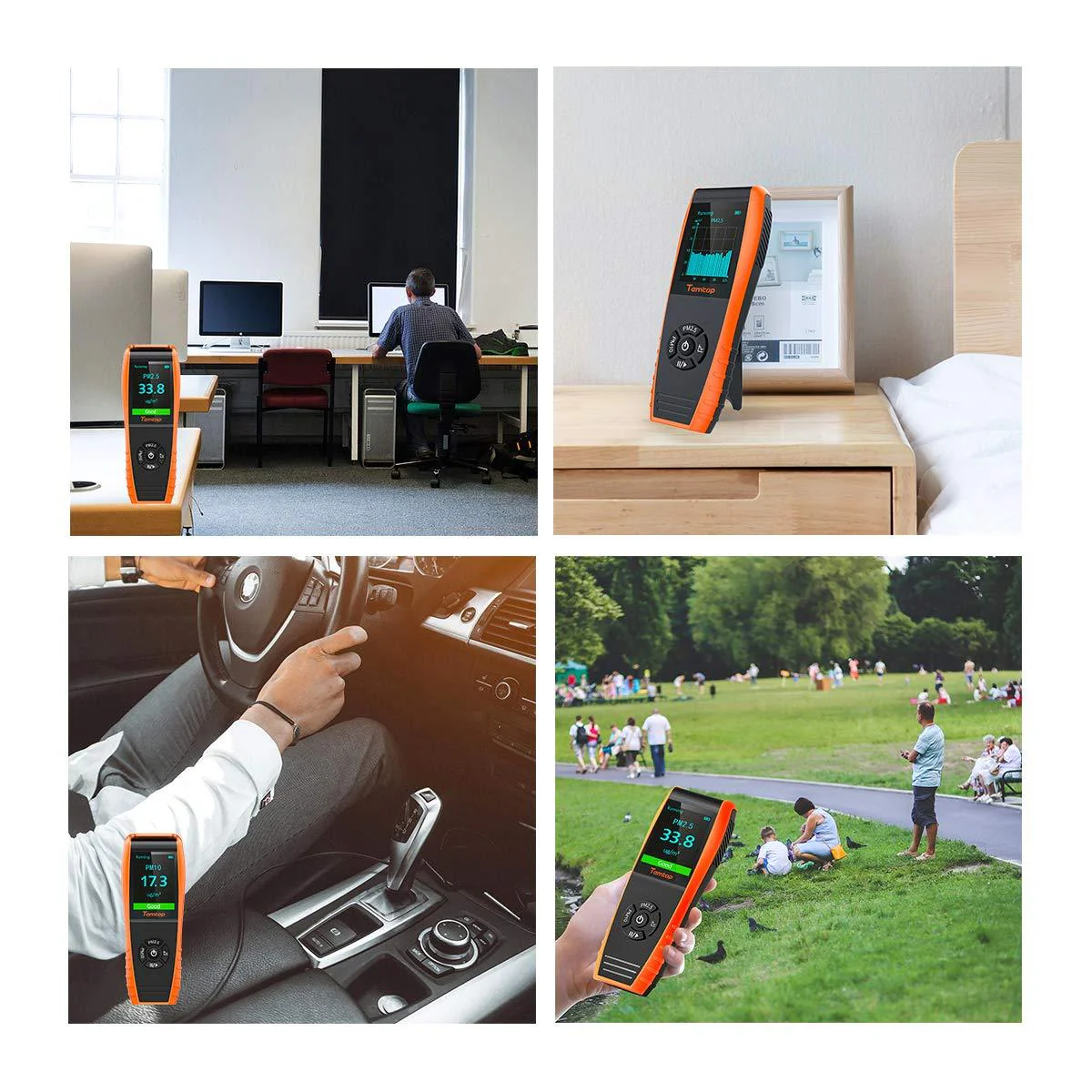 Temtop P600 Air Quality Monitor Portable Laser PM2.5 PM10 Particle Detector Professional Air Quality Monitor Meter Accurate Testing - Image 5